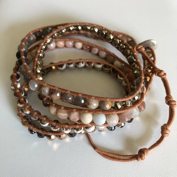 NWT Chan Luu Signature 5 Wrap Bracelet - Picture 7 of 7